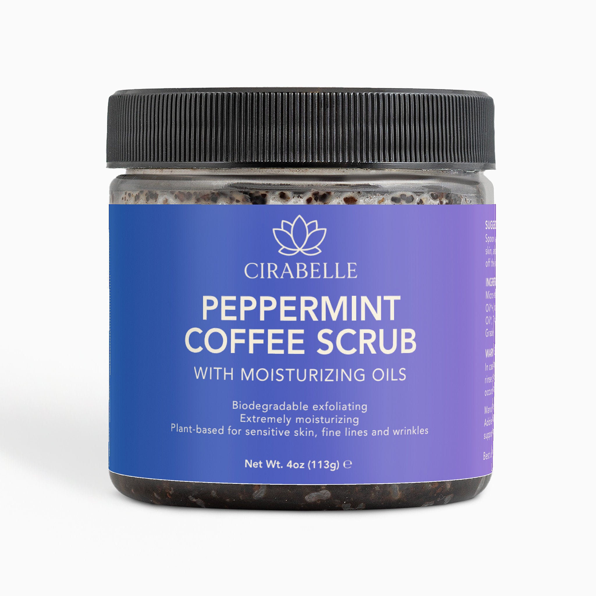 Peppermint Coffee Scrub